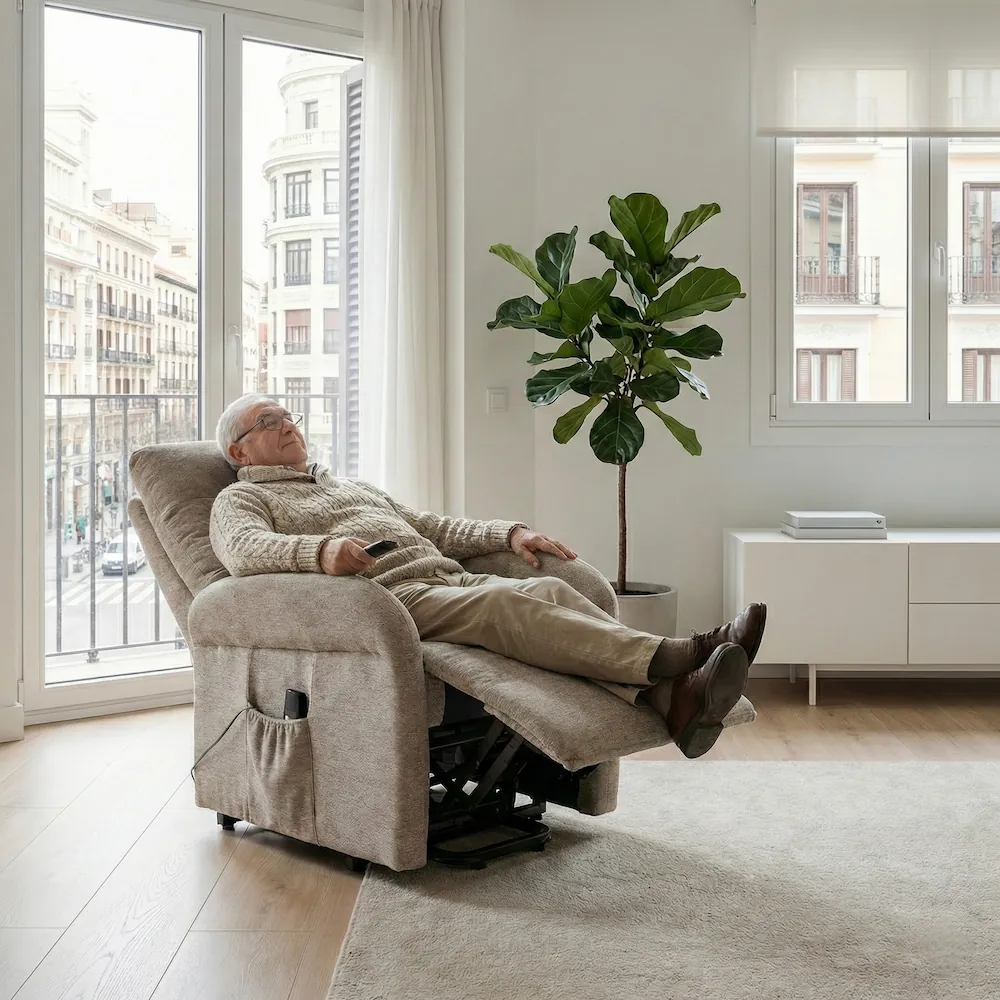 Sillón levanta personas Rubens